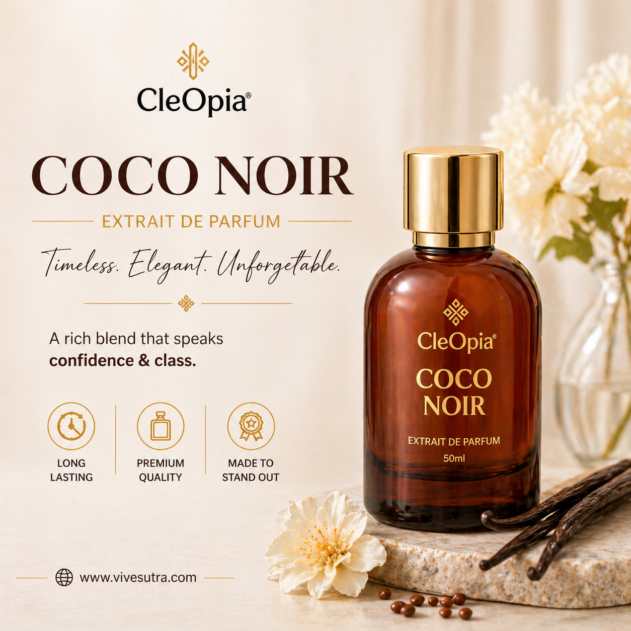 COCO NOIR | 50ml Eau de Parfum – CleOpia