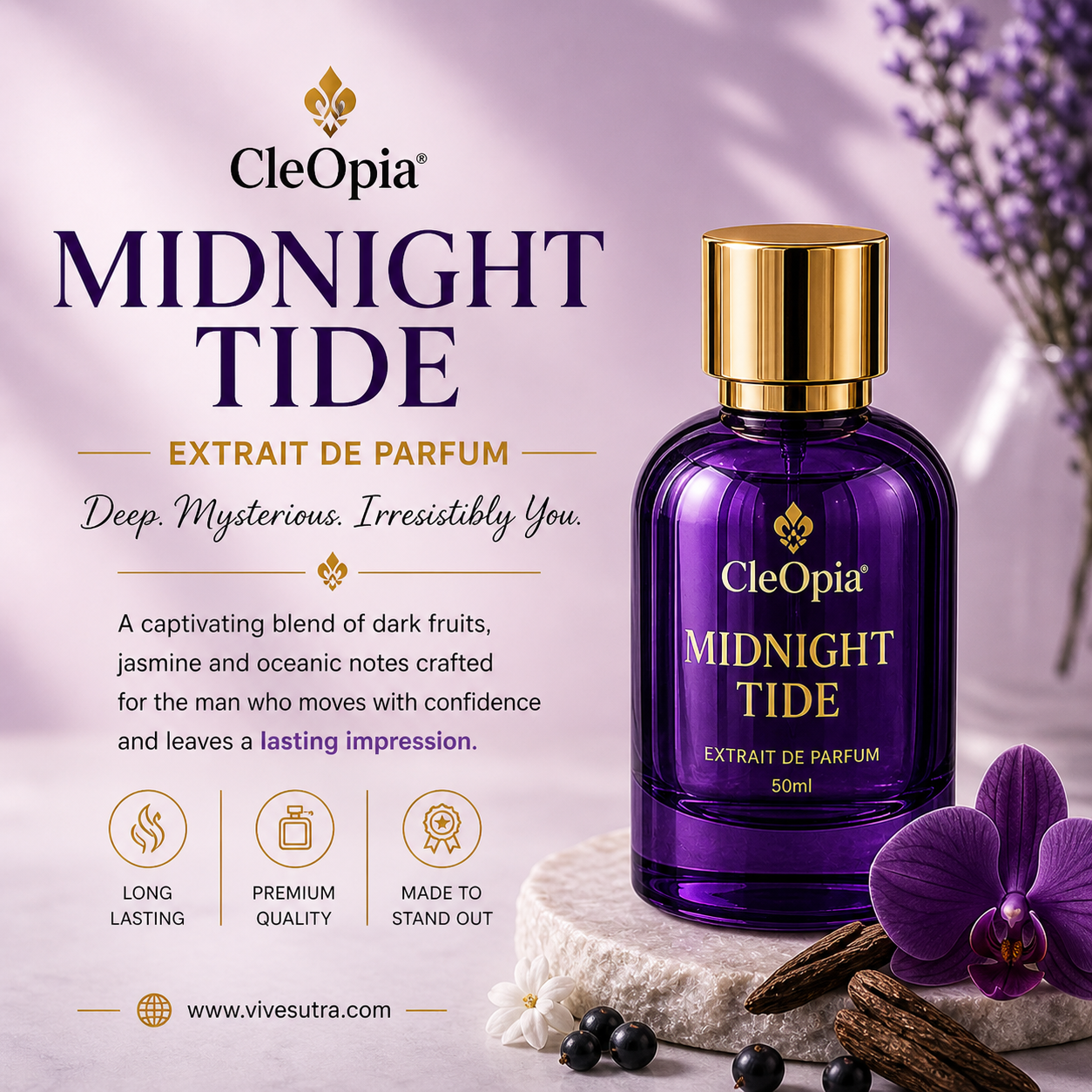 MIDNIGHT TIDE | 50ml Eau de Parfum
